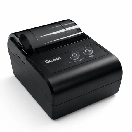 Impresora térmica Global 58 mm: ancho de impresión 48 mm, compatible con Windows y Linux