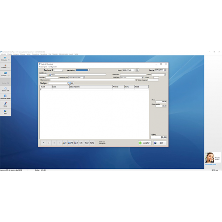 Software Punto de Ventas Plus 7 Controlador fiscal