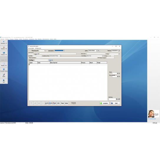 Software Punto de Ventas Plus Factura Electrónica
