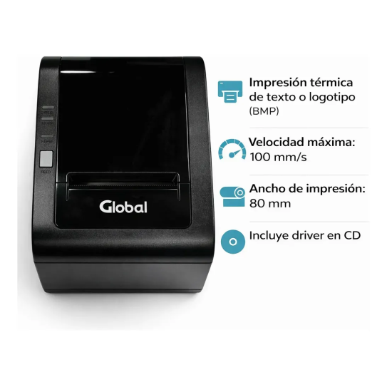 Impresora Térmica Global TP-POS80-USB 80 mm