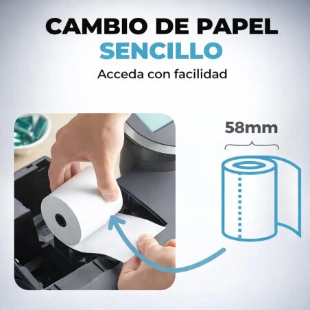 Impresora Global TP-POS58-USB 58mm para tickets y comprobantes