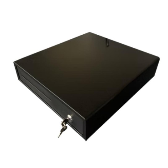 Cajón de Dinero Elitronic HS-335B 4 Divisiones 24V RJ11 Negro