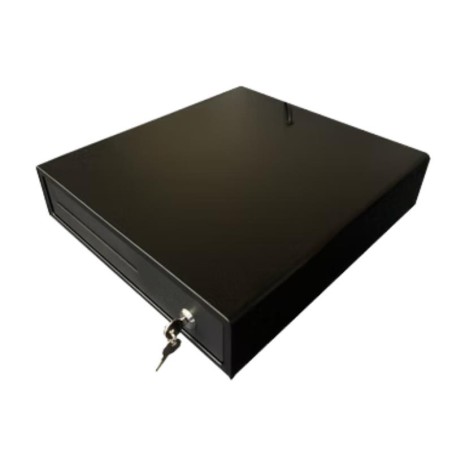 Cajón de Dinero Elitronic HS-335B 4 Divisiones 24V RJ11 Negro