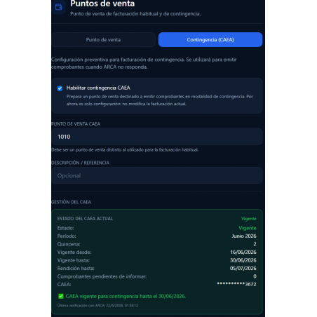 Software ZETEKPOINT IA de facturación electrónica ARCA y punto de venta para Windows, de pago único sin abono mensual