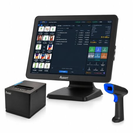 Combo POS Touch Intel J6412 + Factura Electrónica ZETEKPOINT IA