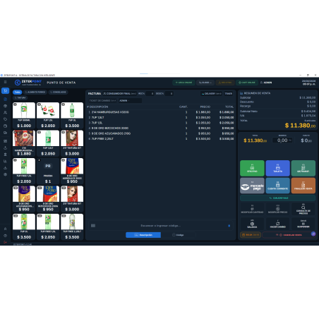 Combo Punto de Venta ZETEKPOINT IA PRO | Facturación ARCA