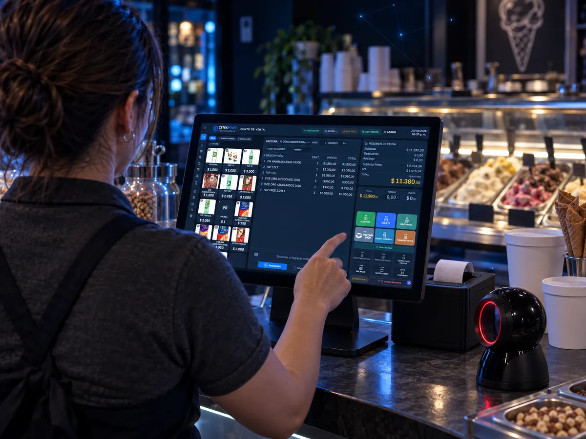 Software de facturación para heladerías con delivery